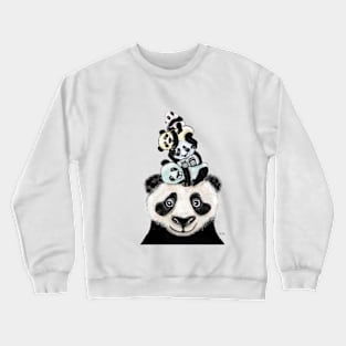 panda totæm Crewneck Sweatshirt